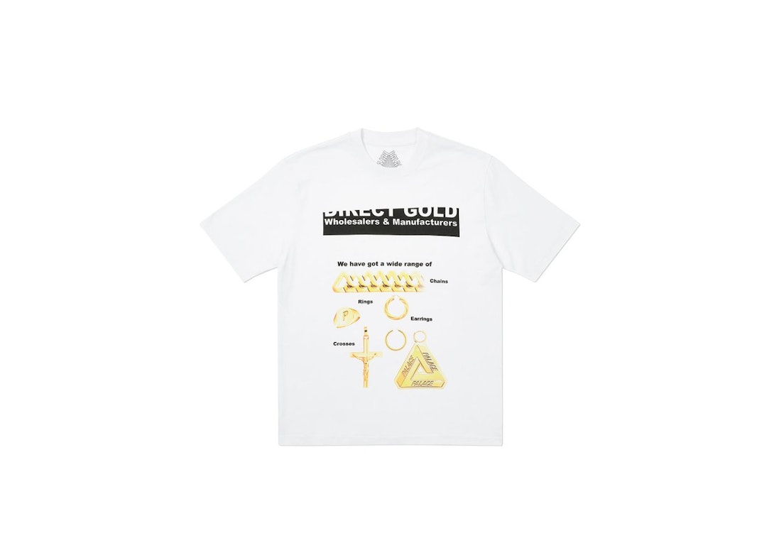 Pre-owned Palace Hatton T-shirt White