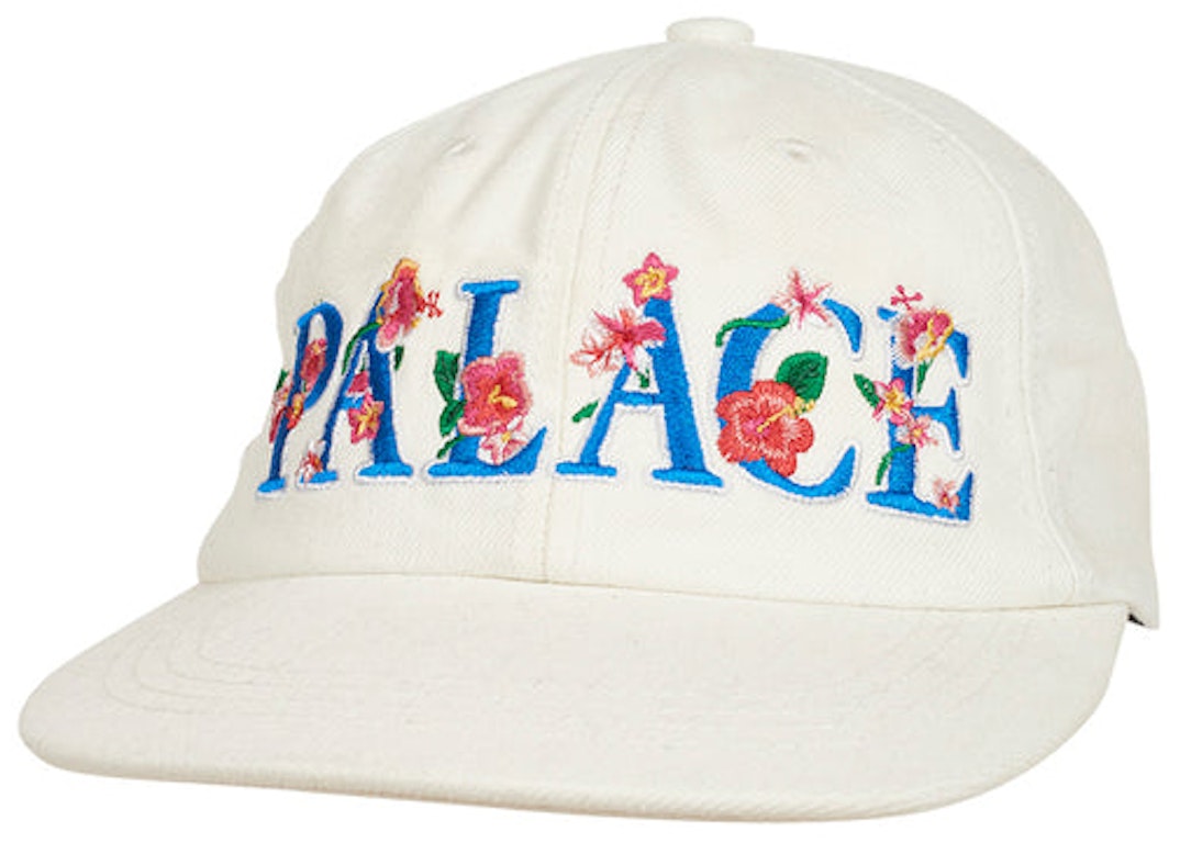 Pre-owned Palace Hawaii Denim Pal Hat White