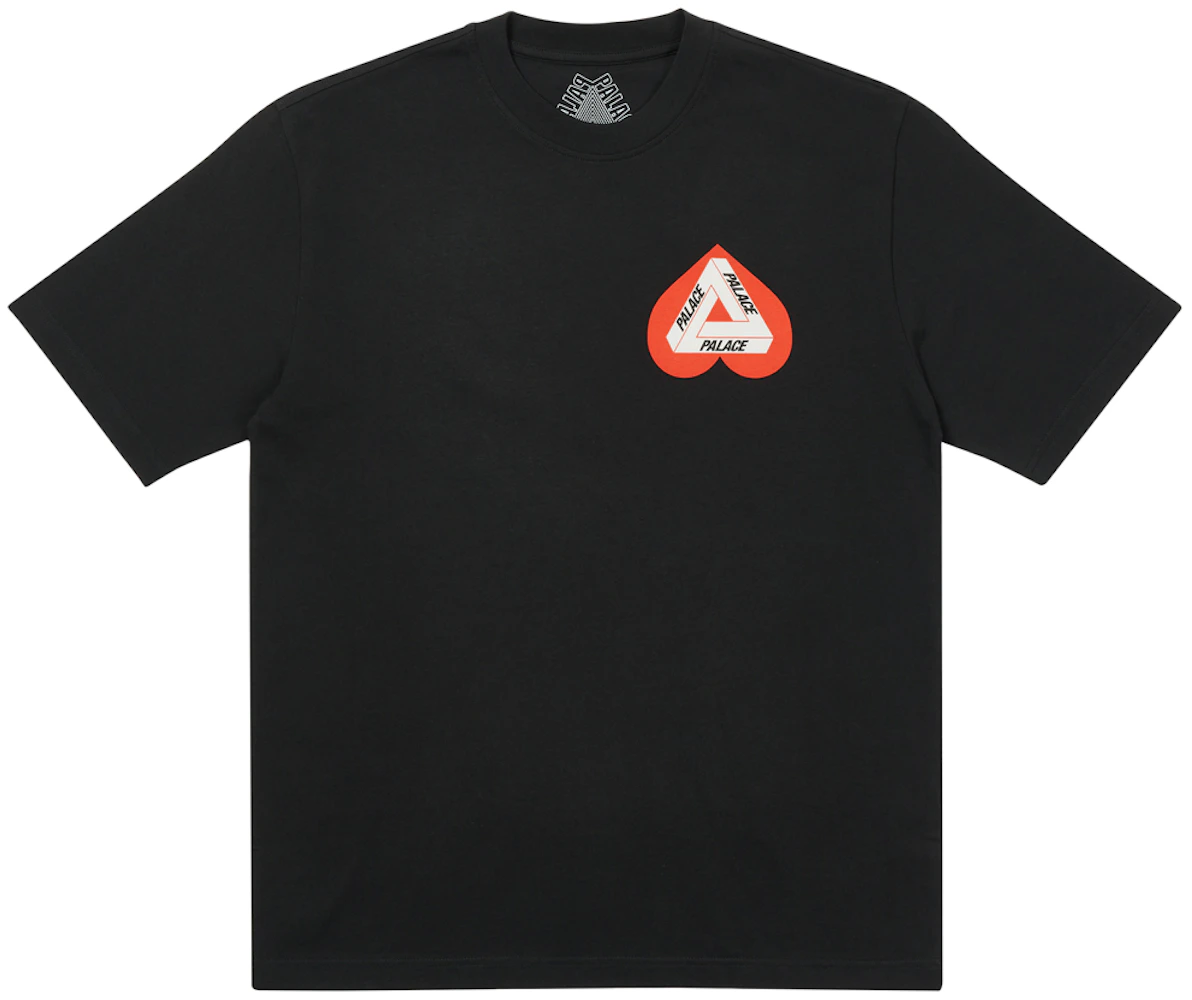 Palace Hearty T-shirt Black Men's - SS21 - US