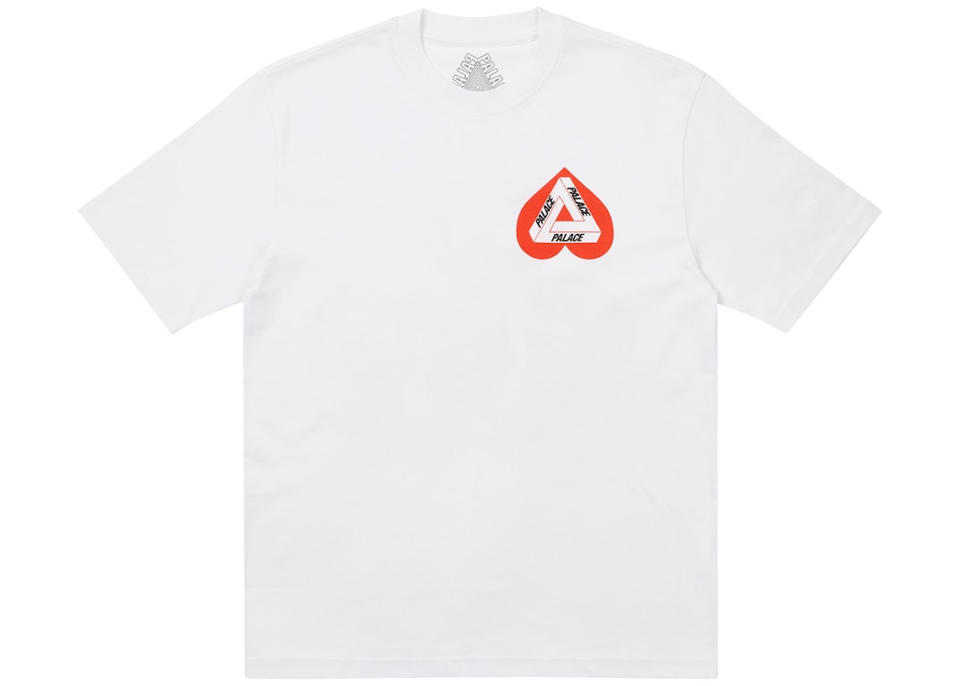 Pre-owned Palace Hearty T-shirt White
