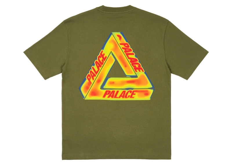 お歳暮 時期 Palace Heat US - SS24 - Men's Green Deep The T-shirt Sensi トップス