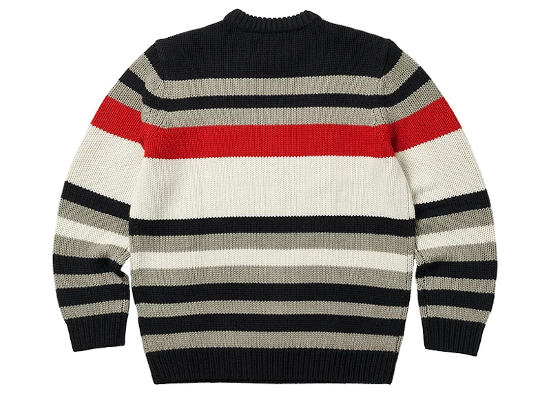 Palace Heavy Stripe Knit Navy Men's - SS23 - US