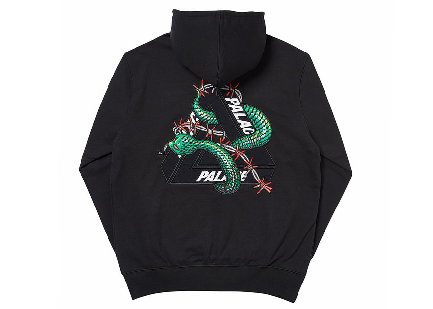 Palace Hesh Mit Fresh Hood Black Men's - SS20 - US