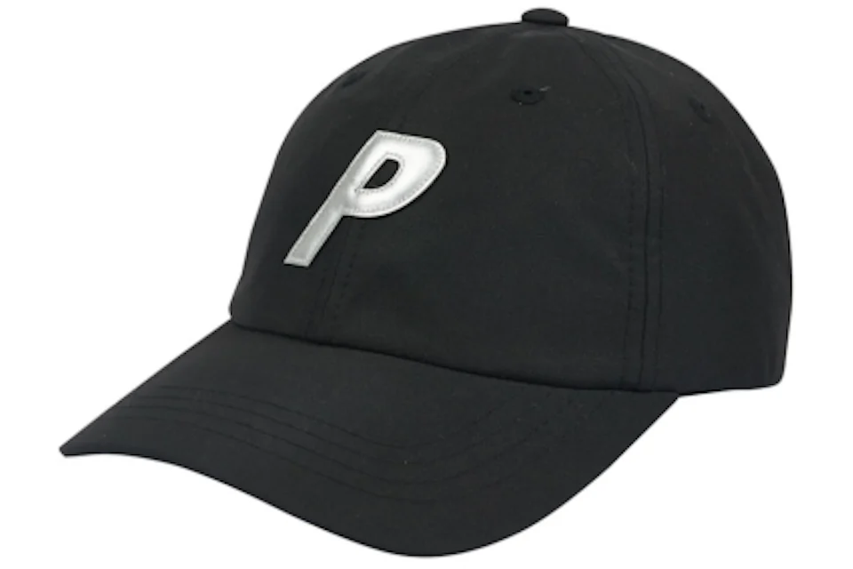 Palace Hi-Vis P 6-Panel Hat Black