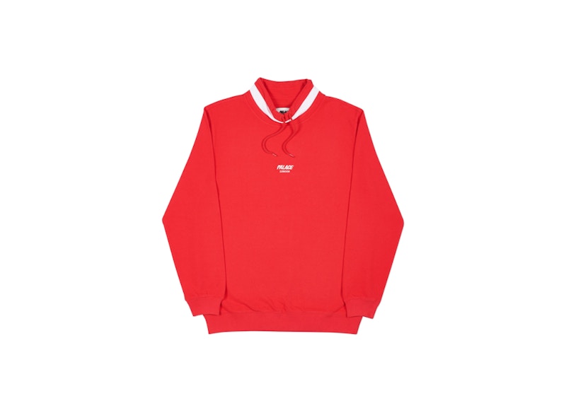 Palace High Sweat Red/White