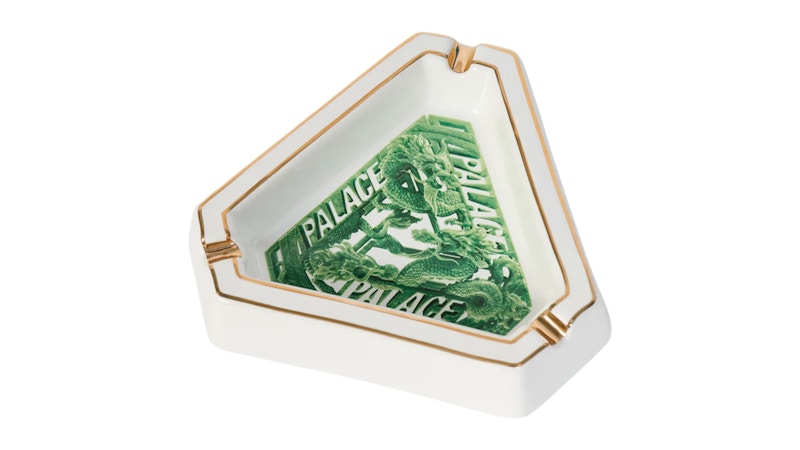 Palace Hong Kong Exclusive Dragon Tri-Ferg Ashtray White - SS26 - KR Palace Hong Kong Exclusive Dragon Tri-Ferg Ashtray White - SS26 - KR