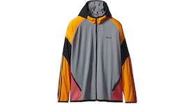 Palace Hooded adidas Jacket Grey/Lucky Orange