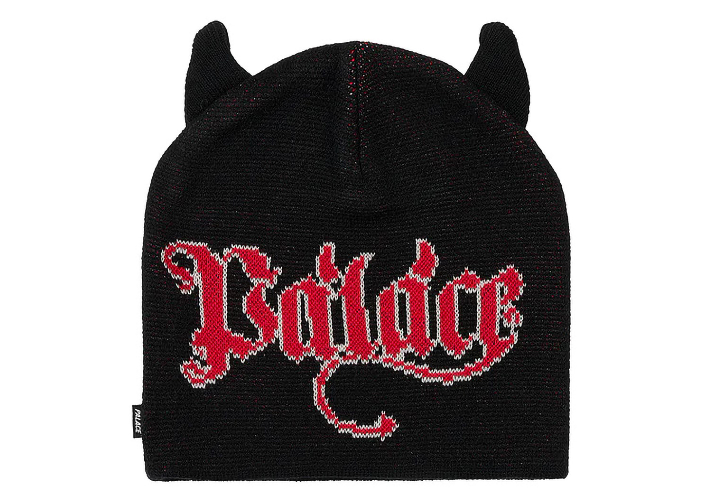 パレススケートボードPalace HORNY NEIN CUFF BEANIE BLACK - ニット