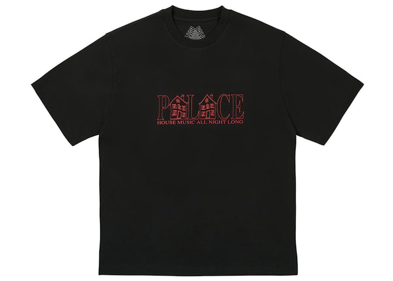 Pre-owned Palace Men's House T-shirt In Black