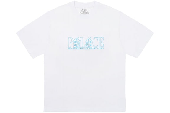 Palace T-Shirt Maison Blanc