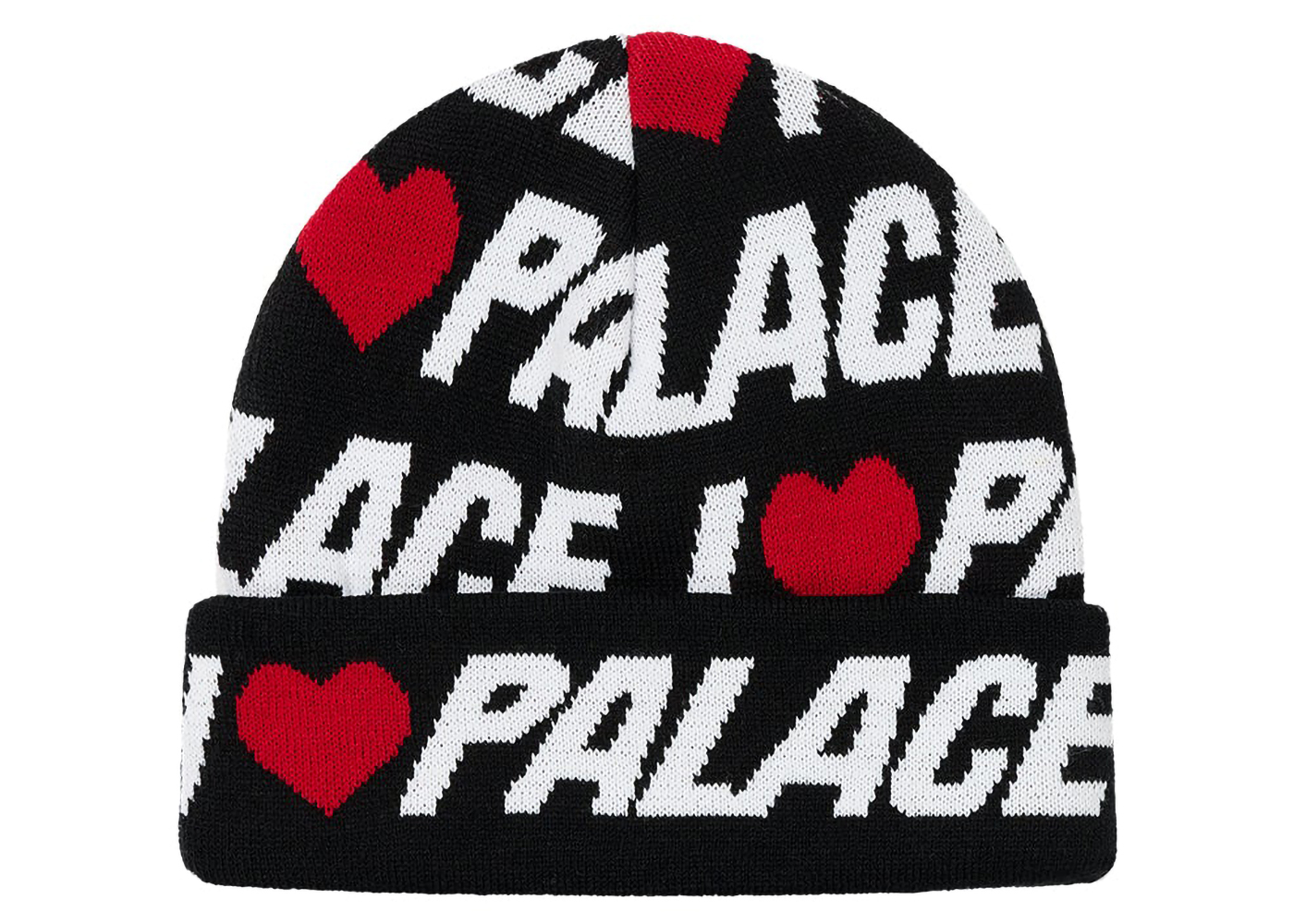 Palace I Love Palace Beanie Black Men's - SS24 - US