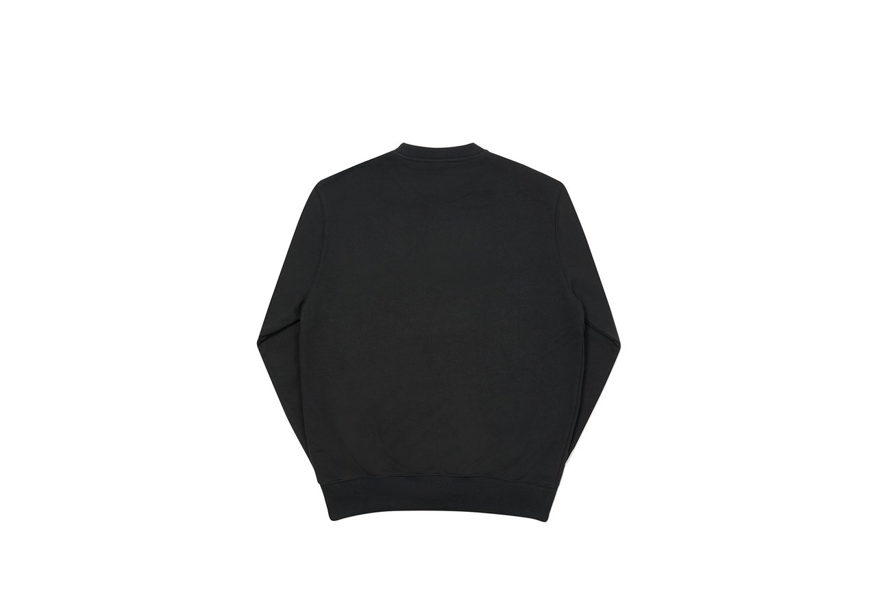 Palace Ich Bun Crew Black Men's - FW20 - GB