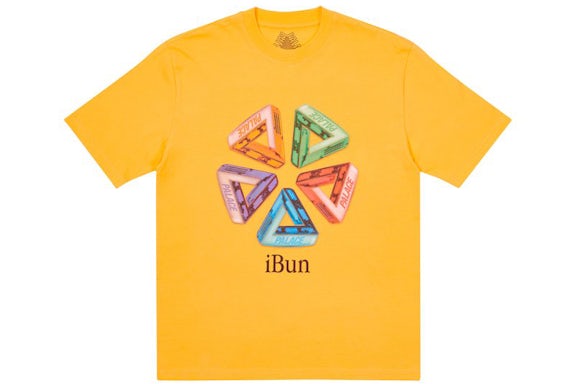 Palace Ich Bun T-shirt Light Orange