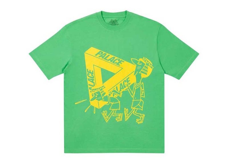 Pre-owned Palace Men's If You Build It T-shirt In Green