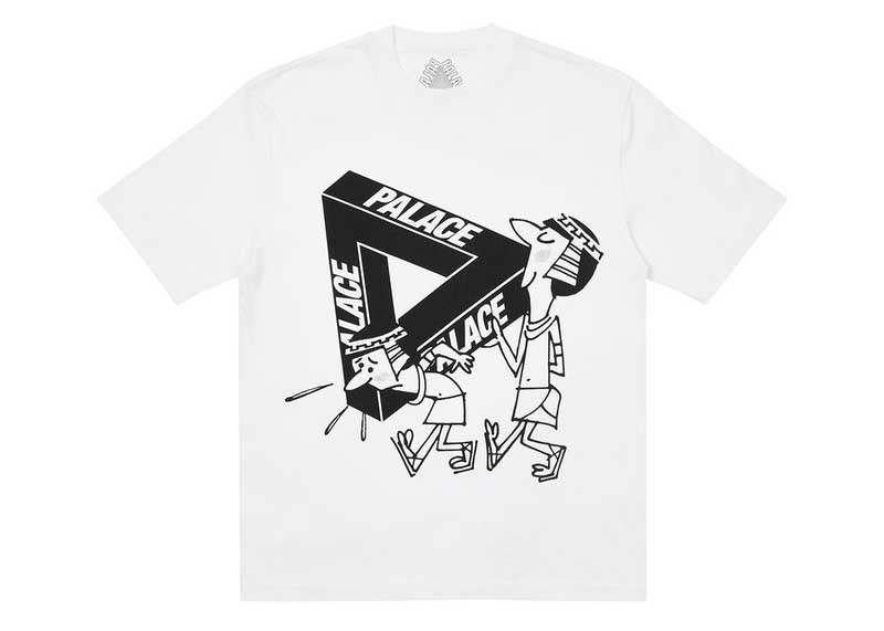 Palace If You Build It T-shirt White Men's - SS21 - US