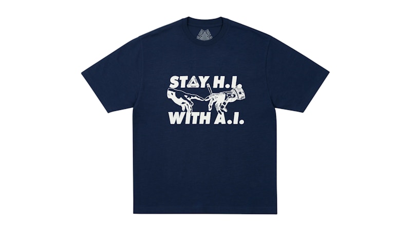 トップス PALACE TRI-STRIKE T-SHIRT NAVY L PALACE TRI-STRIKE T-SHIRT NAVY L Palace Navy New York