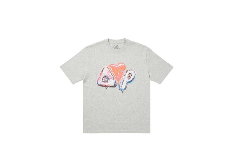 Palace Inflator T-Shirt Grey Marl