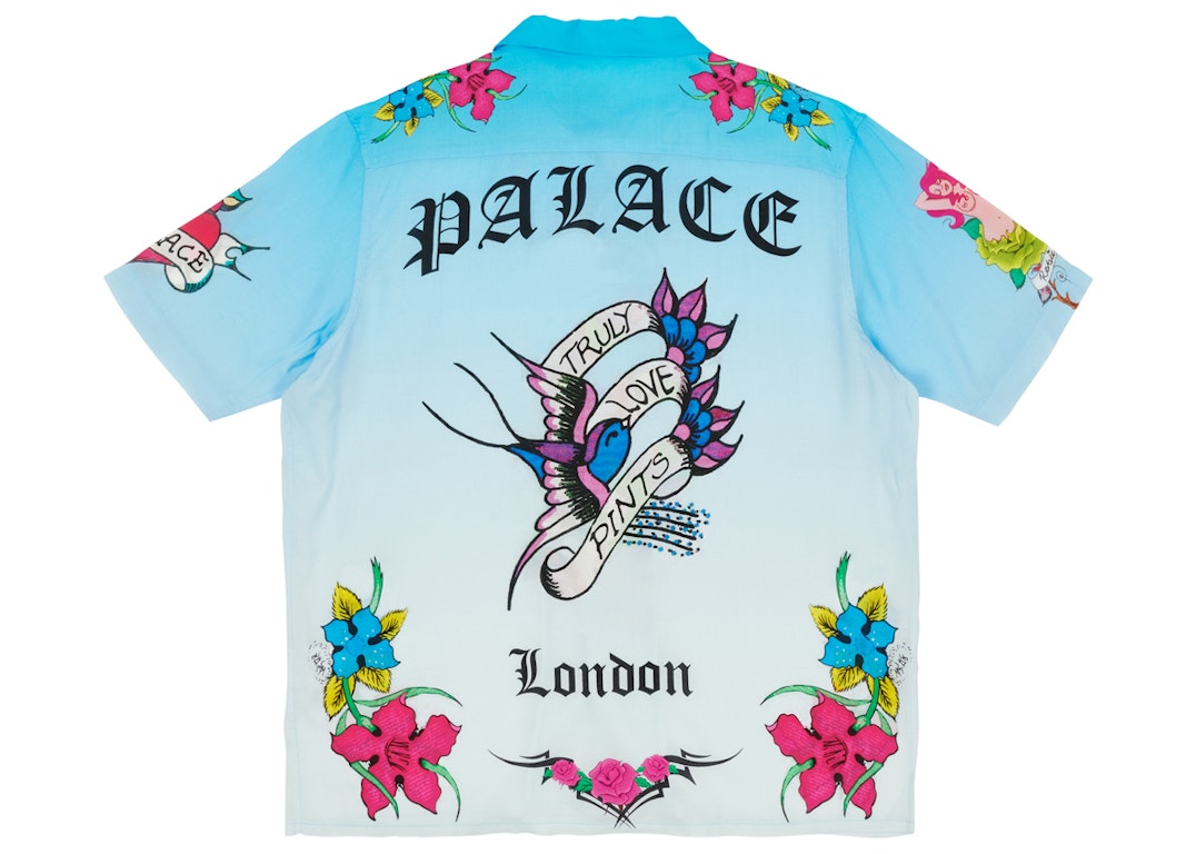 Pre-owned Palace Inky Shirt Blue