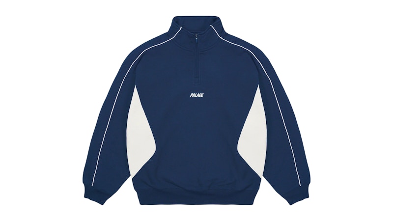 Palace Inserto 1/4 Zip Navy Men's - FW25 - US