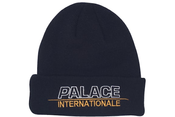 Palace Internationale Beanie Black
