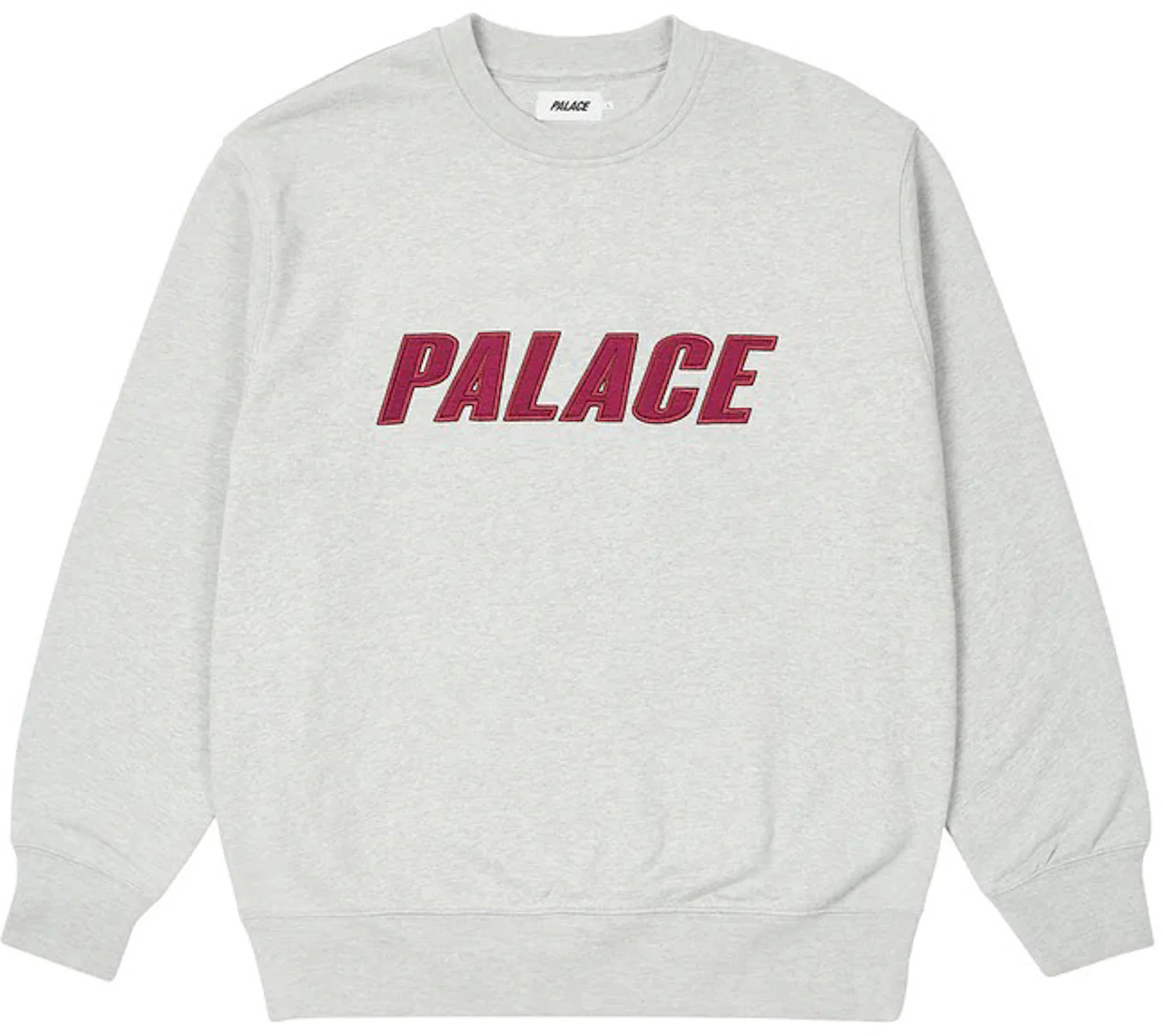 Palace x Calvin Klein Long-Sleeve - 'Light Grey Marl