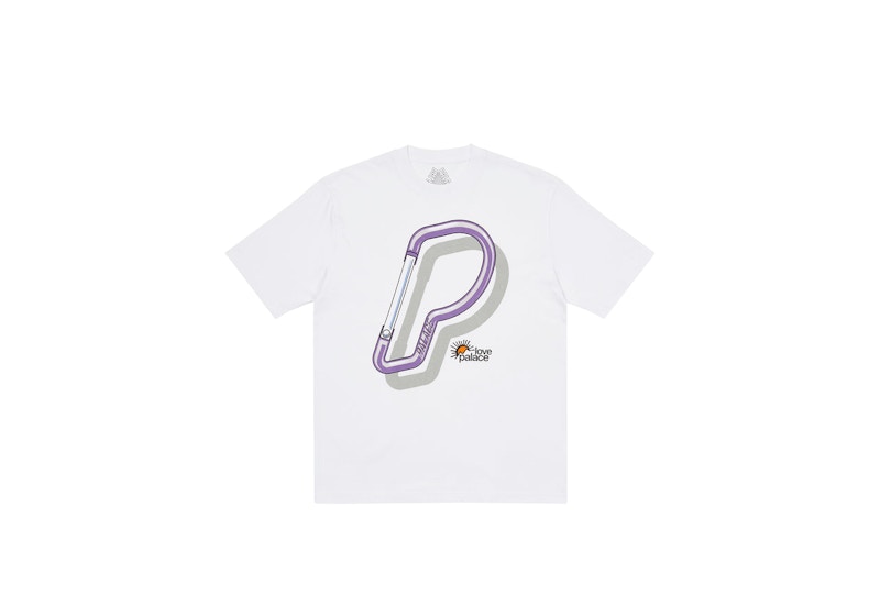 Palace It's The Climb T-shirt White Men's - SS22 - US