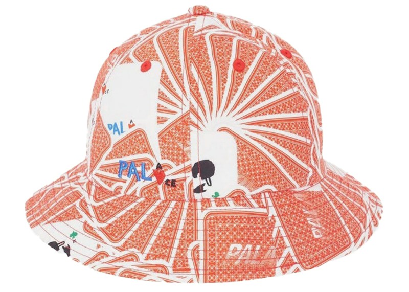 Palace JCDC Cards Bucket Hat Red - SS19 남성 - KR