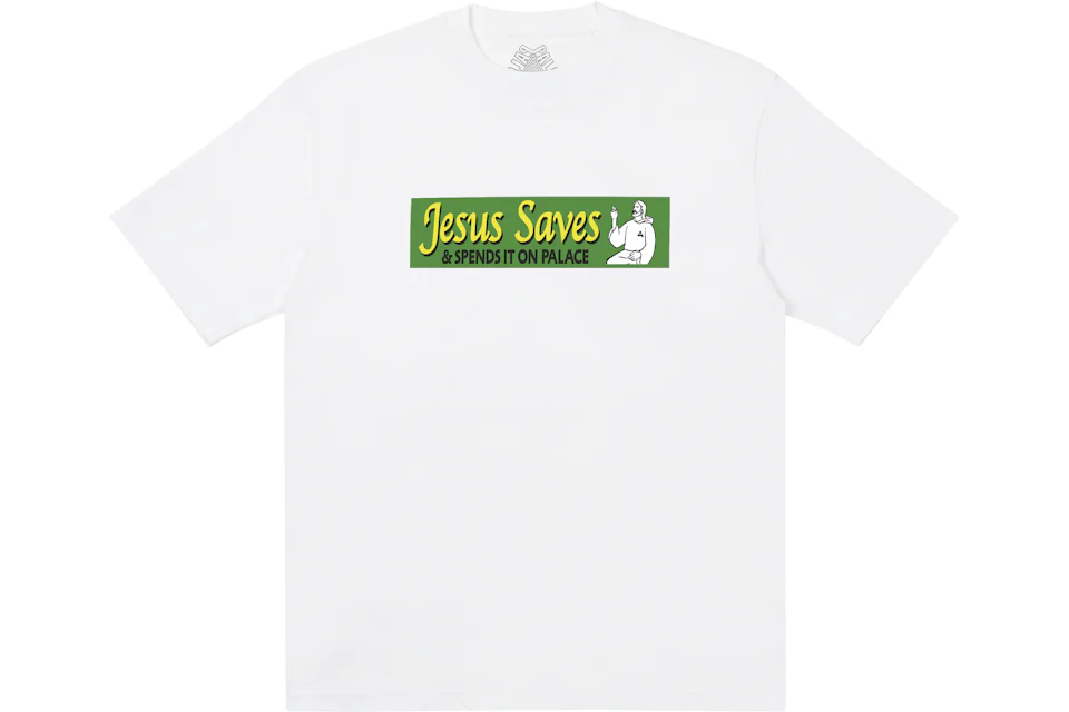 Palace Jesus Saves T-shirt White