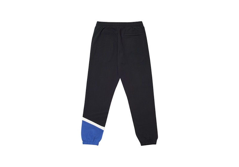 Palace Jogger Pant Black/White/Blue Men's - SS19 - US