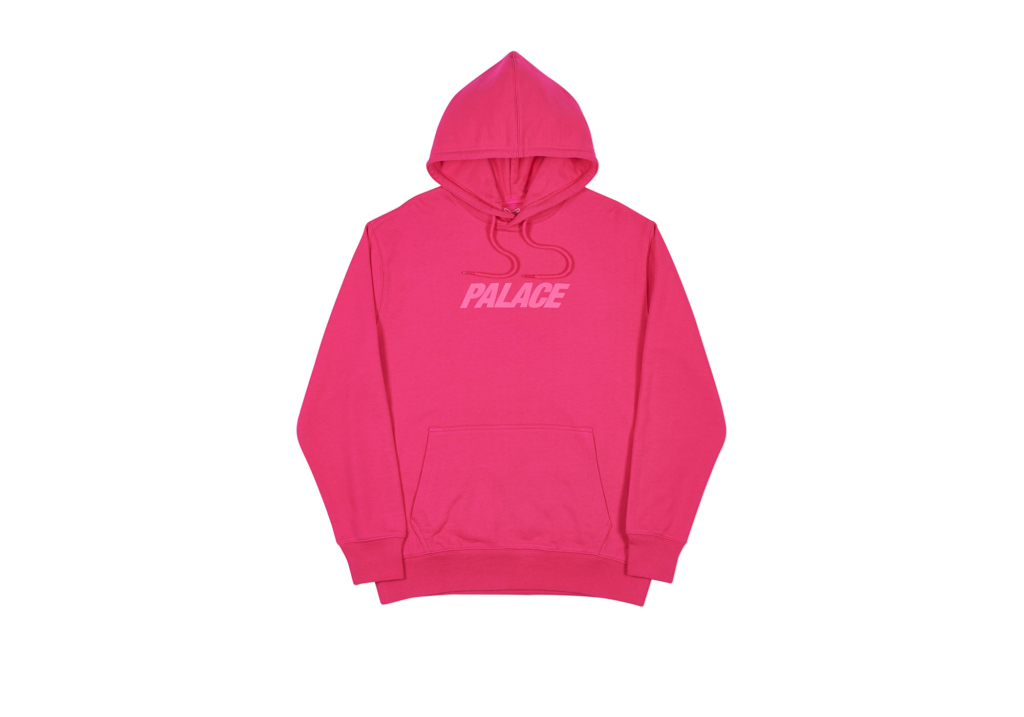 Palace Jumbo Ferg Hood Hot Pink Men's - Spring 2018 - US