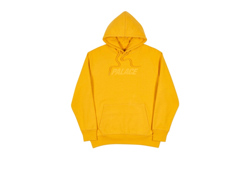 Palace Jumbo Ferg Hood Yellow Men's - Spring 2018 - US