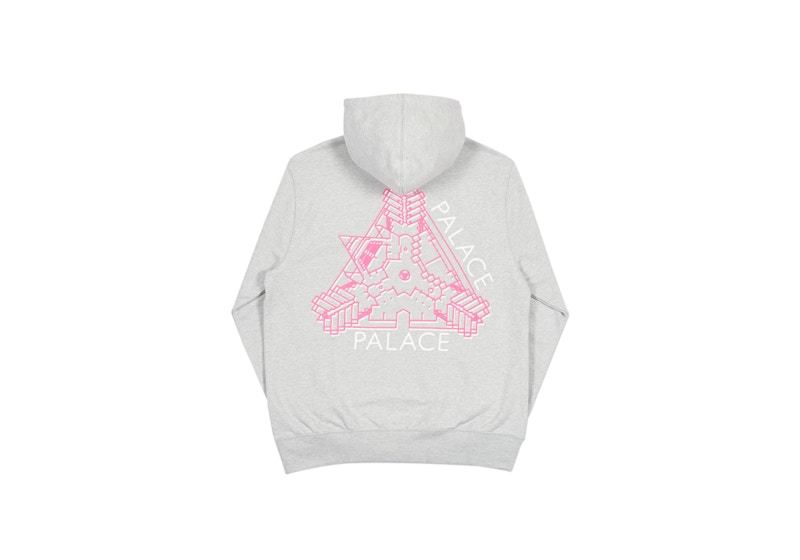 Palace K Head Hood Grey Marl Men s FW18 US