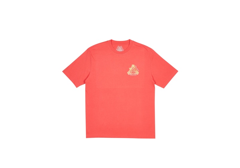 Palace K Head T-shirt Light Red Men's - FW18 - US