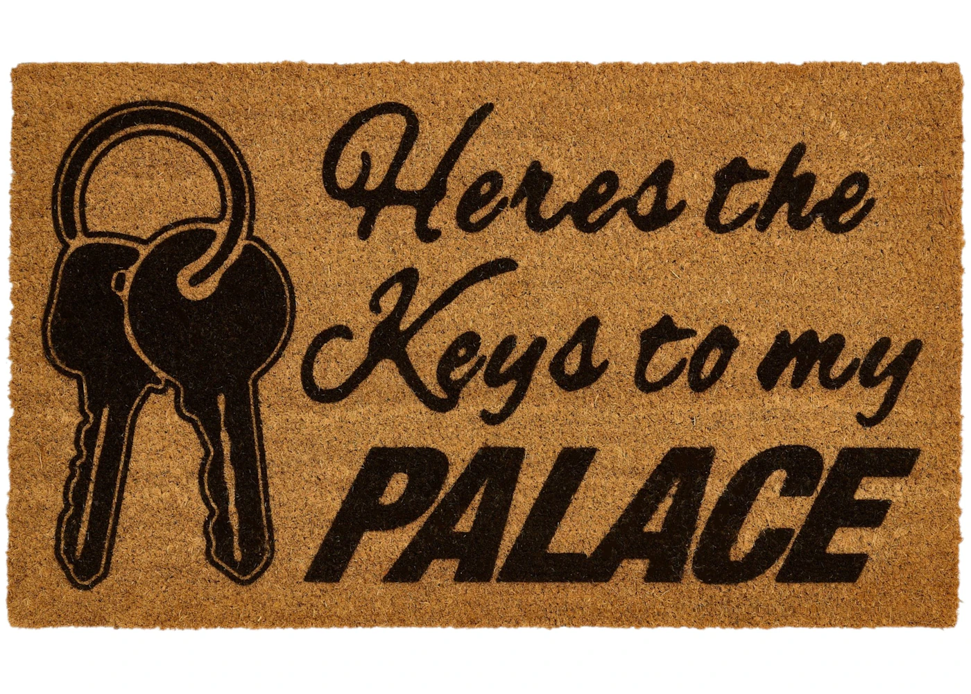 Palace Key To My Door Mat Brown Men's - SS25 - US