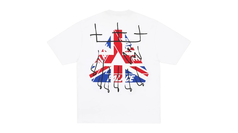 Palace King Tri T-Shirt White Men's - SS26 - US