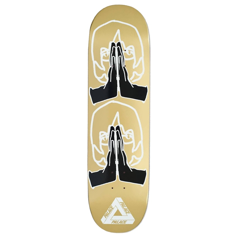 Palace Knight II Skateboard Deck Gold
