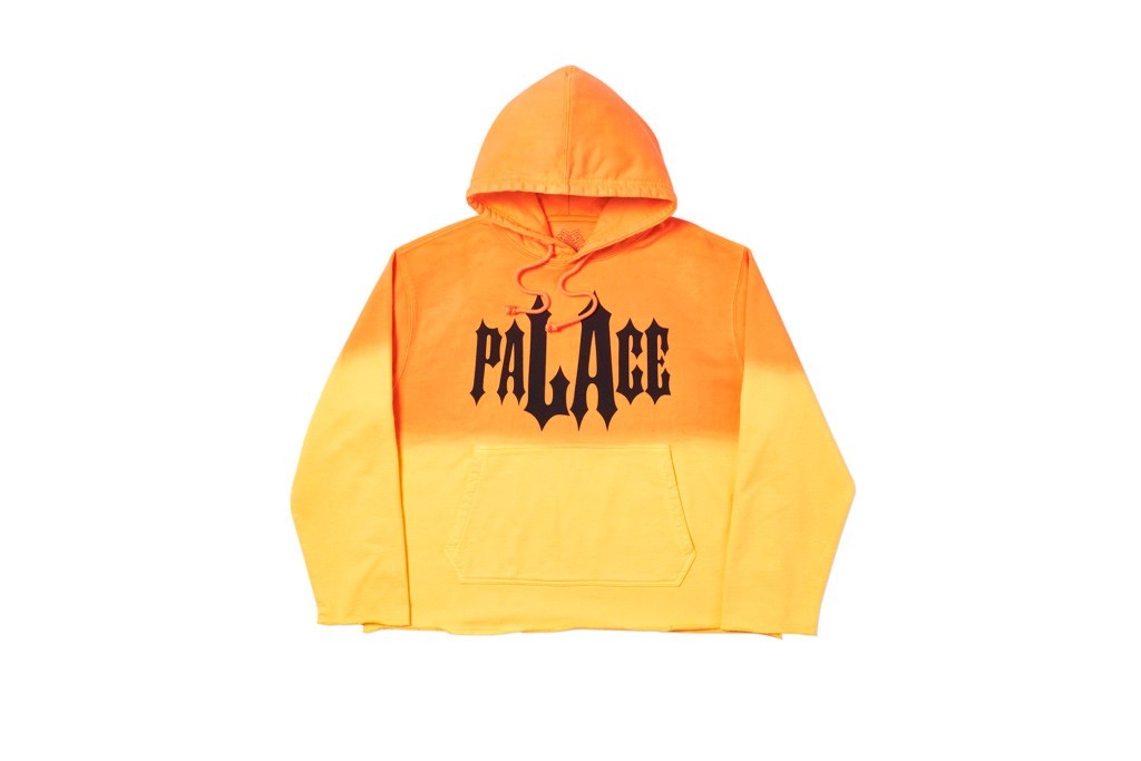 Palace LA Dye Hood Orange