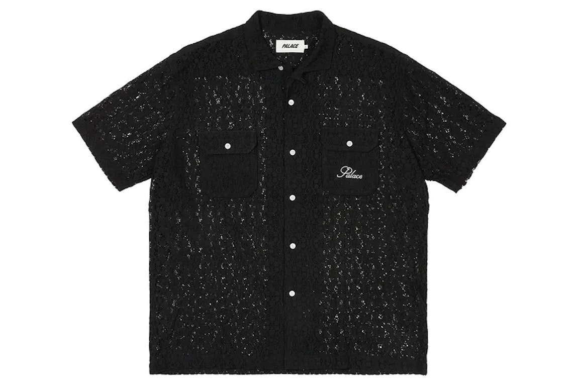 Pre-owned Palace Lace Shirt Black