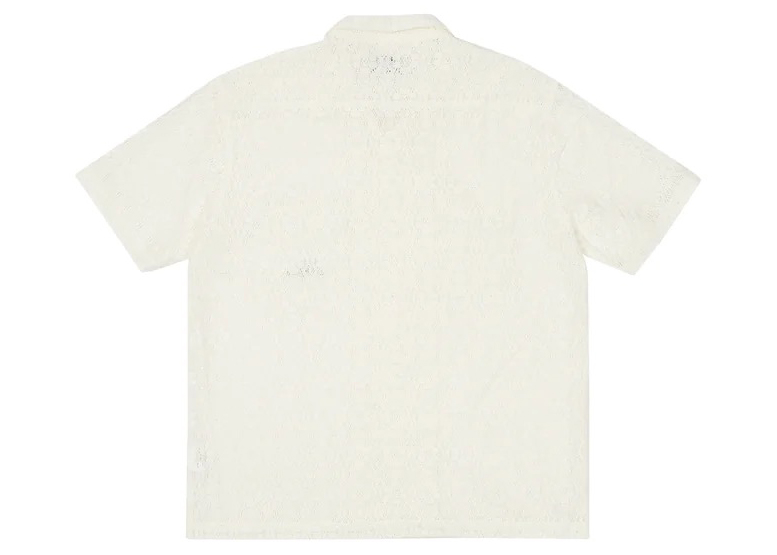 Palace Lace Shirt White メンズ - SS23 - JP