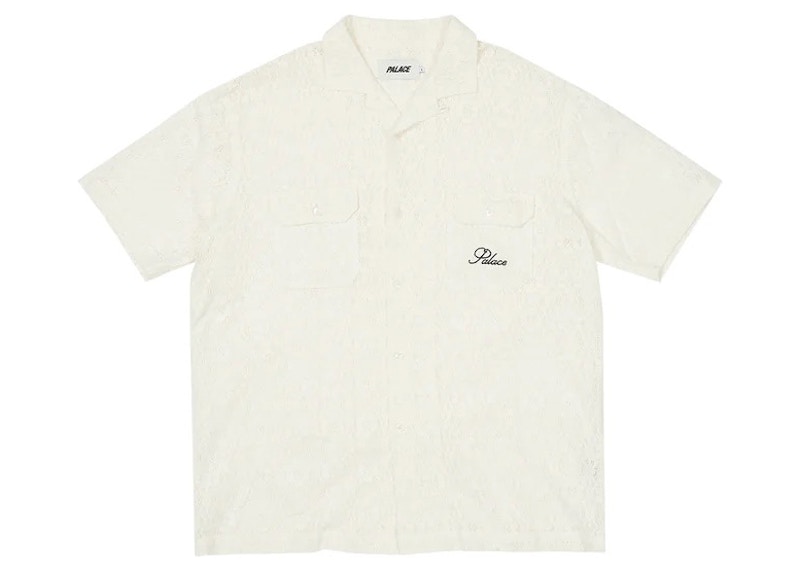 Palace Lace Shirt White - SS23 Men's - US