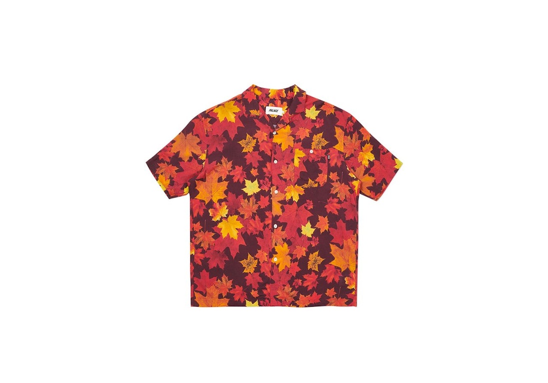 Pre-owned Palace Leaf Man Alone Shirt Brown