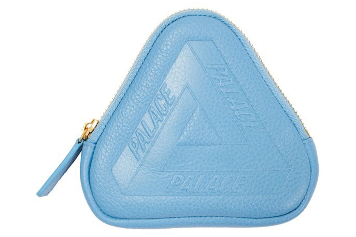Pre-owned Palace Leather Coin Wallet Blue