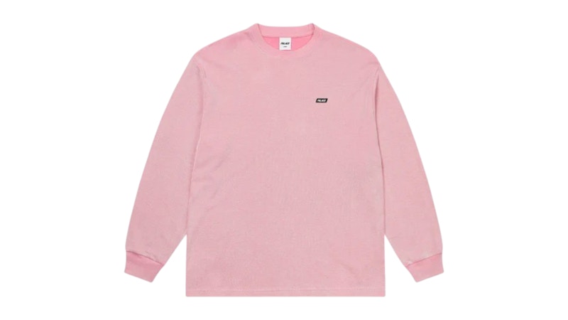 Palace Lenticular Longsleeve Grey/Pink Men's - FW25 - US