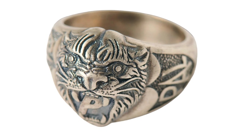 Palace Leopard Ring Silver