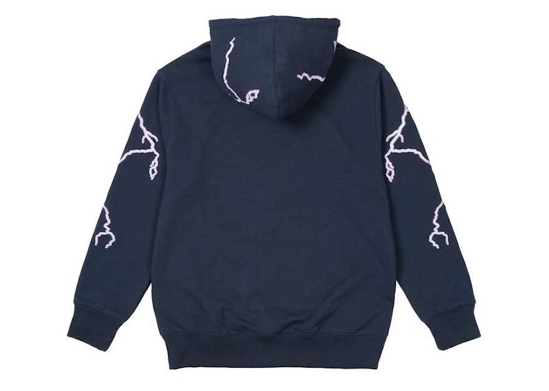 Palace best sale lightning hoodie