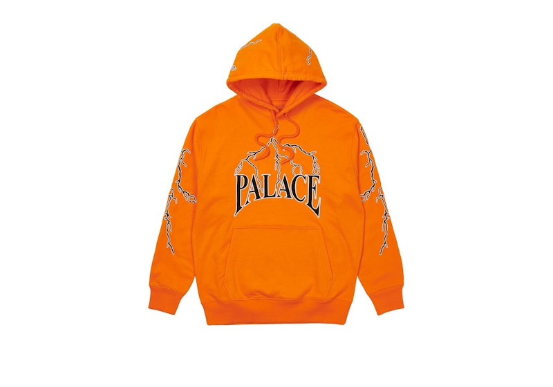 Palace Lightning Speed Hood Orange Men s SS21 GB