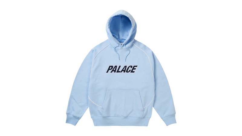 Palace Line It Up Hood Perfect Blue
