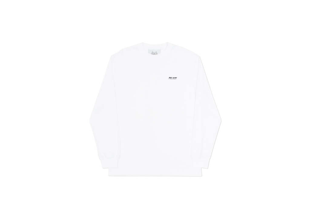 Palace Line Stripe Longsleeve White Men's - Winter 2017 - US