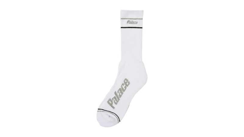Palace Lo Case Socke weiß