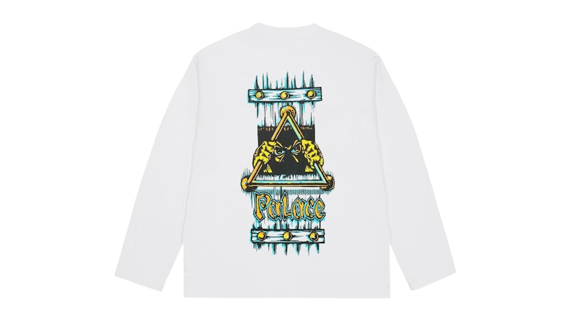 Palace Lock In Longsleeve White Men's - SS26 - US